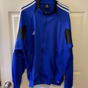 Adidas Men’s larger zipper up jacket